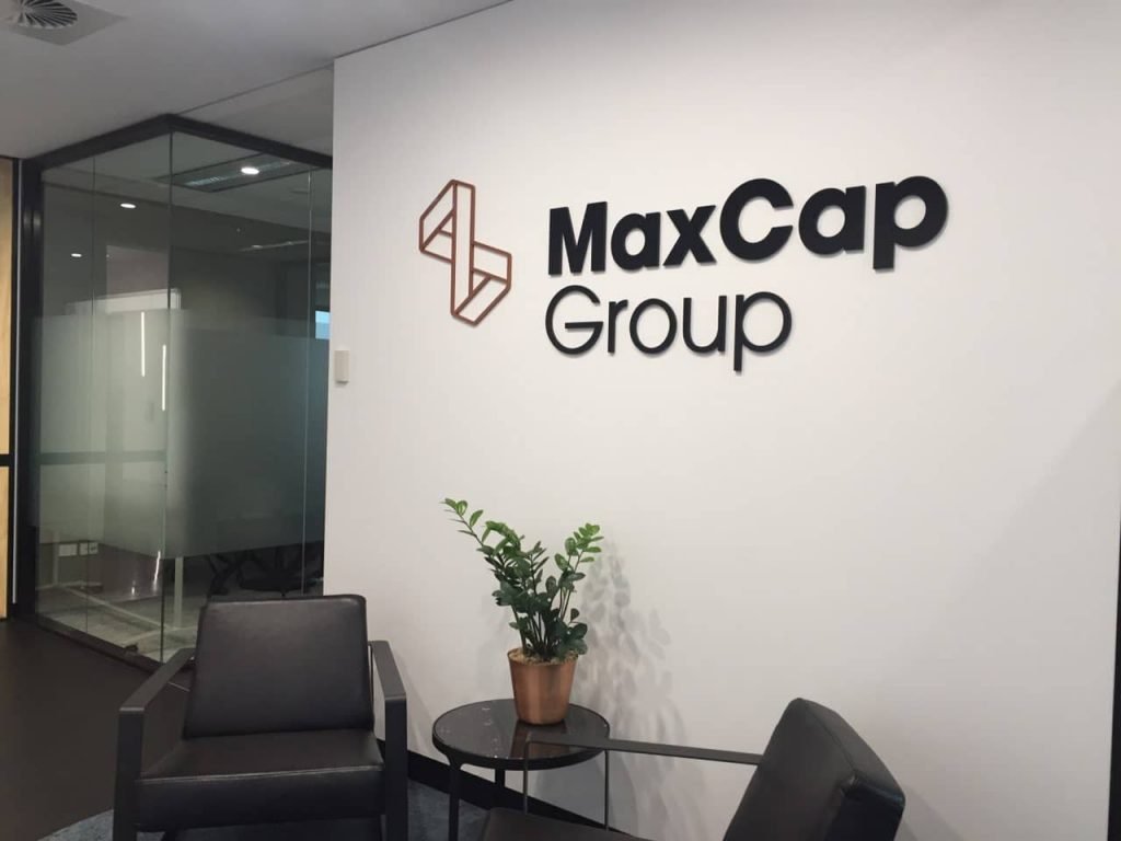 reception signage