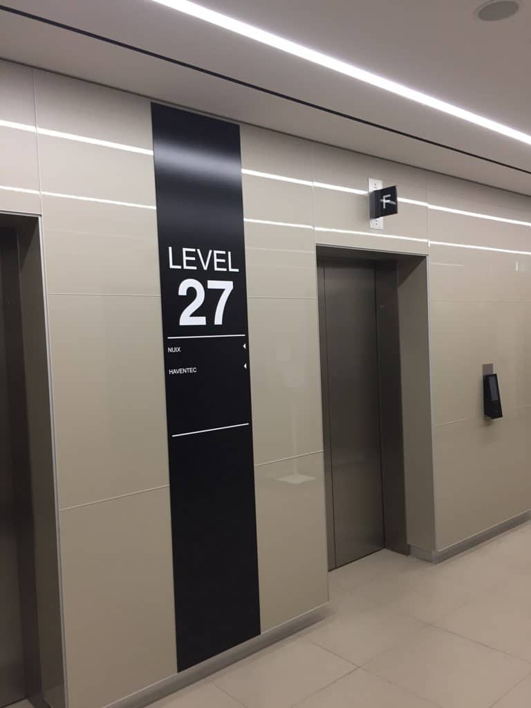 directional signage