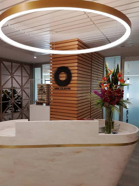 corporate signage