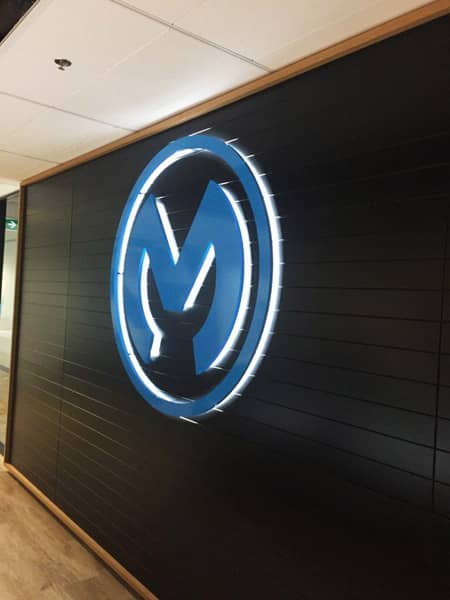 illuminated signage