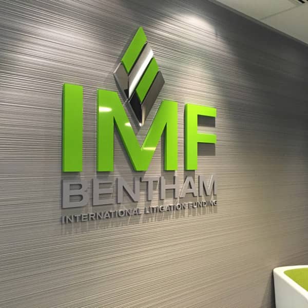 reception signage
