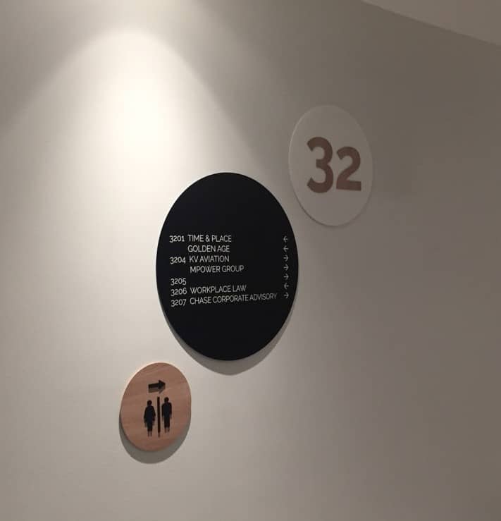 directional signage