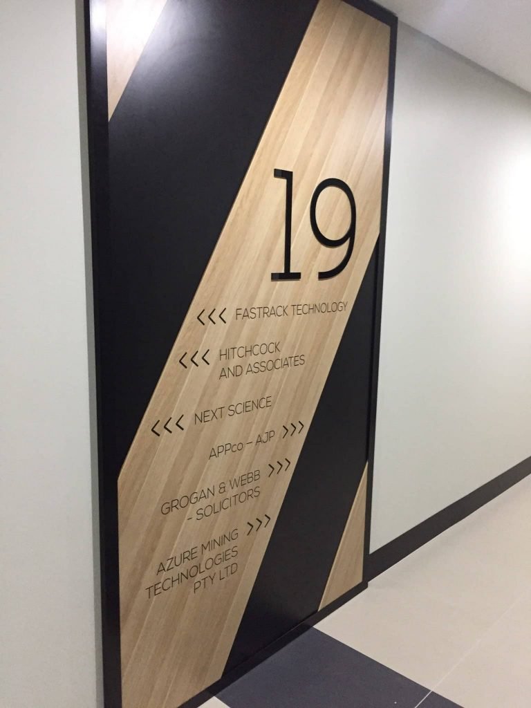 directional signage