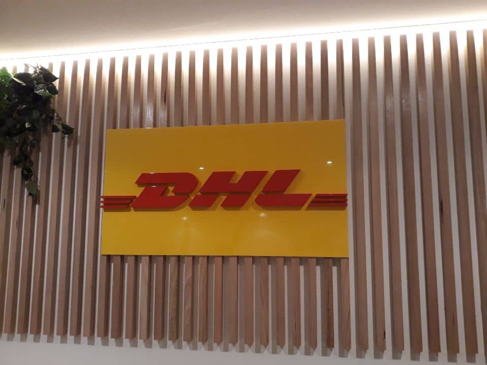 reception signage
